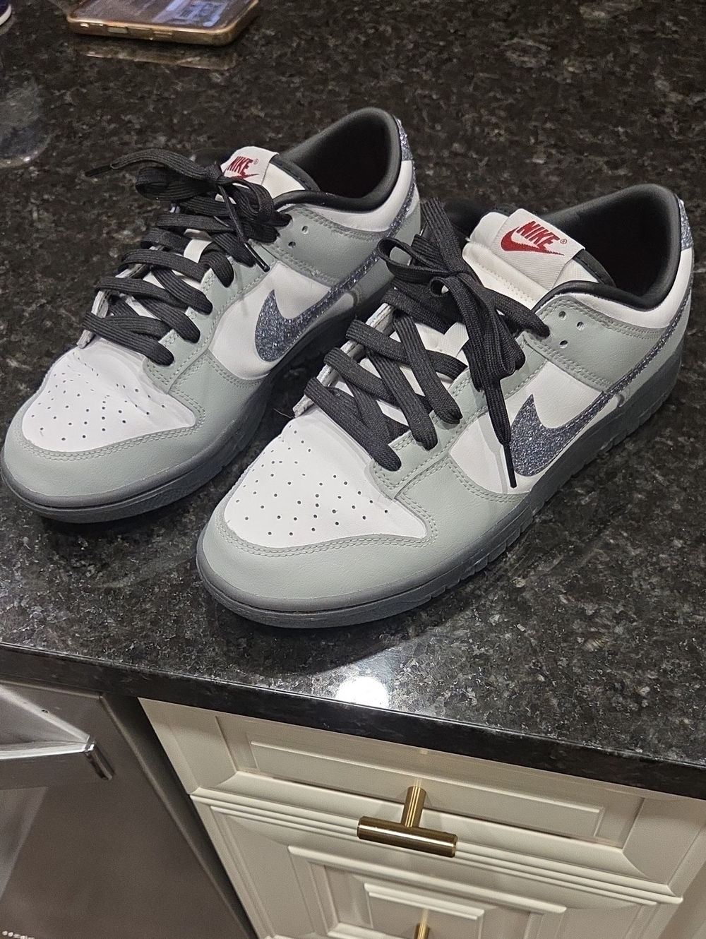 HQ3462-191 Nike Women's Dunk Low LX White Light Smoke Grey Multi-Color (Women's)